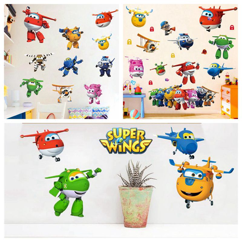 Baby Nursery Package - Hot Cartoon Super Wings Deformation Airplane