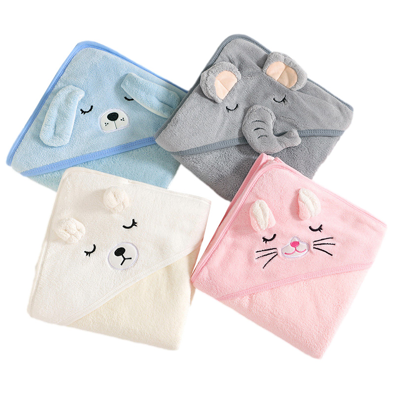 Baby Nursery Accessories - Ręczniki kąpielowe dla niemowląt z motywem