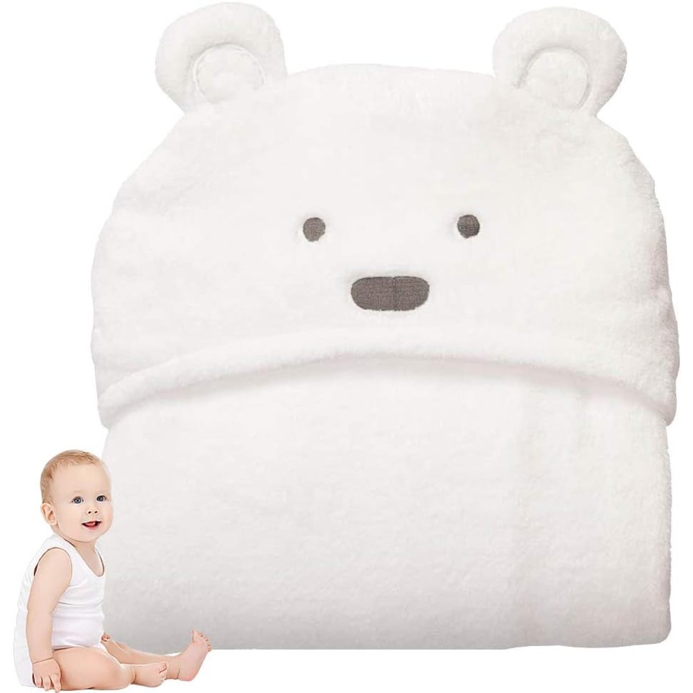 Baby Nursery Unisex - Ręcznik z kapturem dla dzieci Miękki