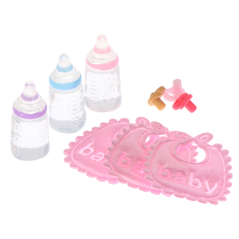 Baby Nursery Accessories - 3 szt. 1:12 domek dla lalek