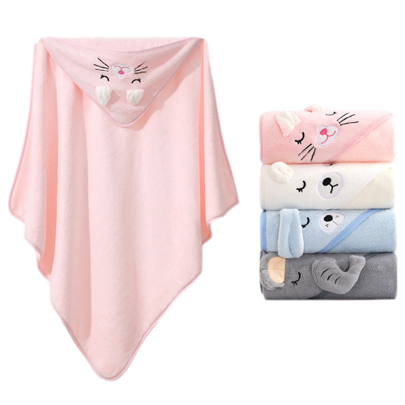 Baby Nursery Accessories - Miękkie ręczniki kąpielowe dla niemowląt z