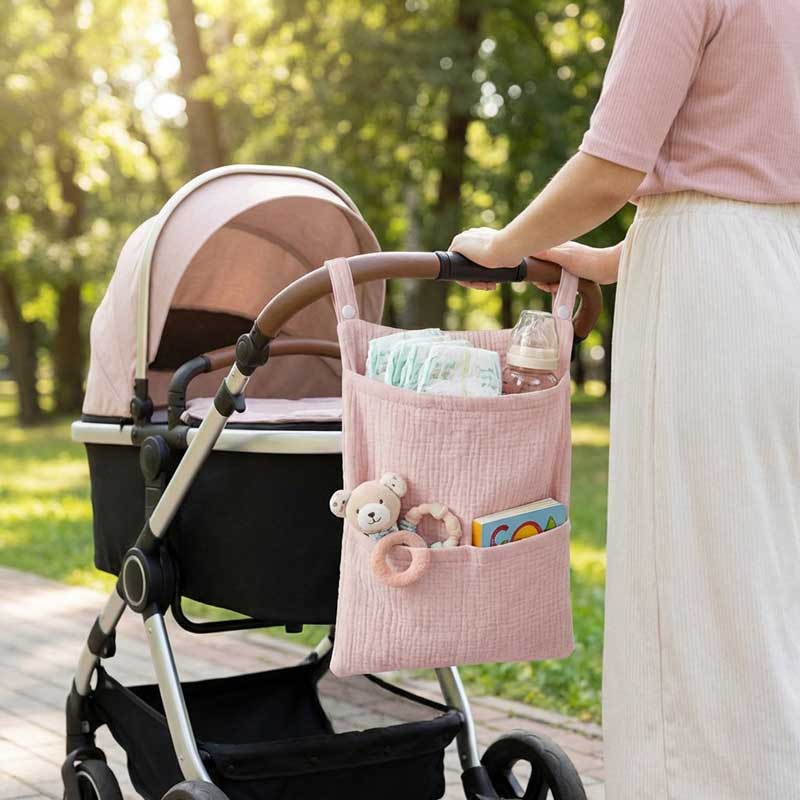 Baby Nursery Unisex - Torba do wózka dziecięcego z czystej