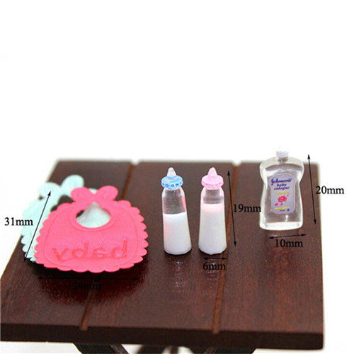 Baby Nursery Accessories - Zestaw akcesoriów do domku dla lalek