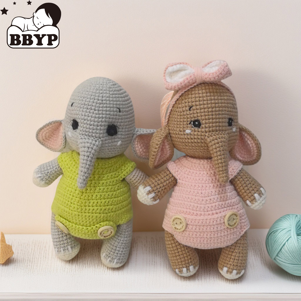 Baby Nursery Diy - Ręcznie robione na szydełku pluszowe zabawki