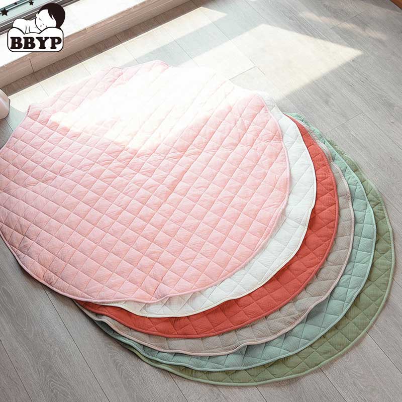 Baby Nursery Unisex - 115cm Mata do zabawy Kratka Mata