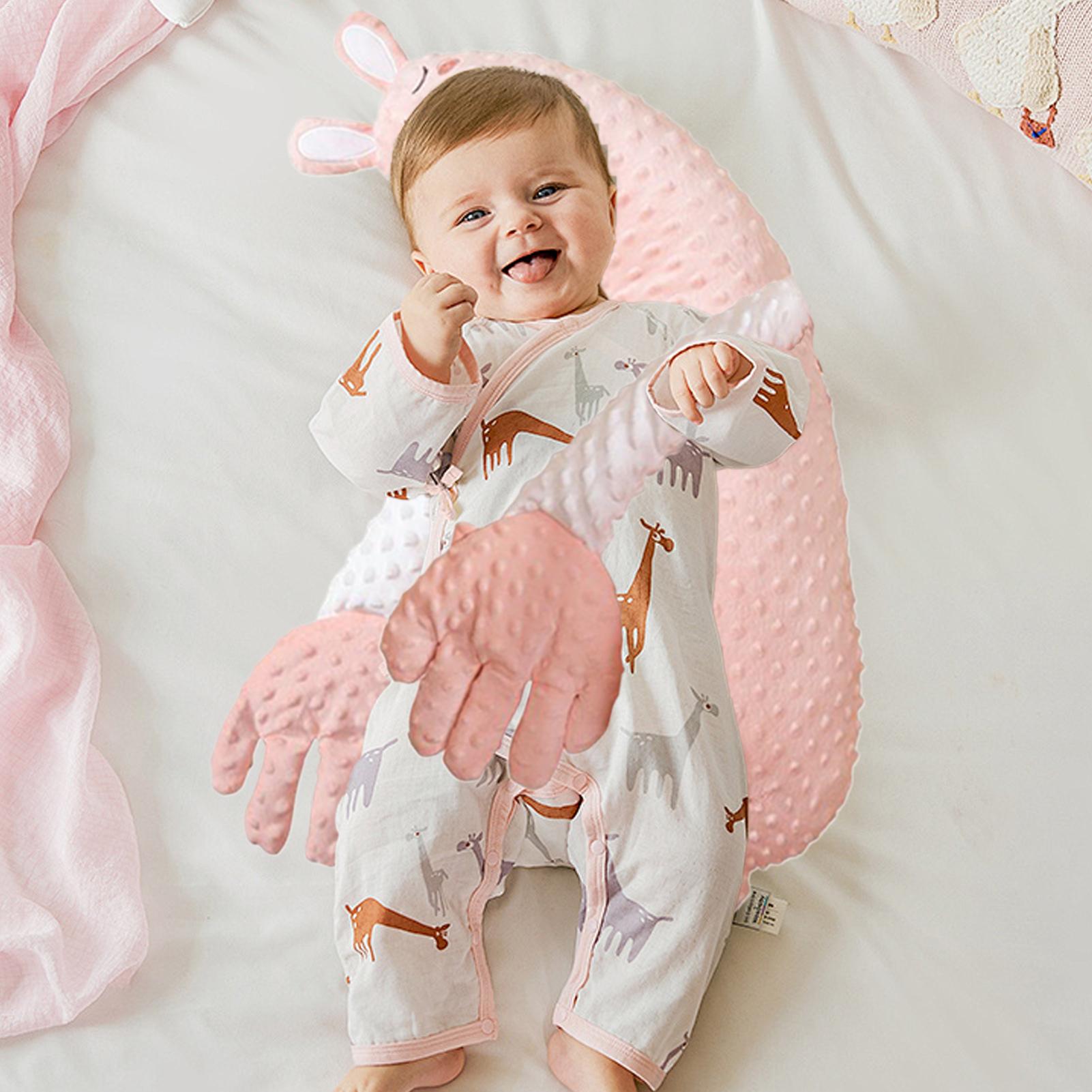 Baby Nursery Bed - Wzorzysty pluszak do spania dla niemowląt,