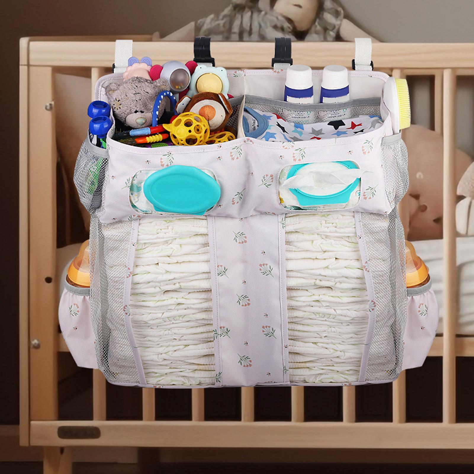 Baby Nursery Unisex - Wisząca torba do przechowywania w łóżeczku