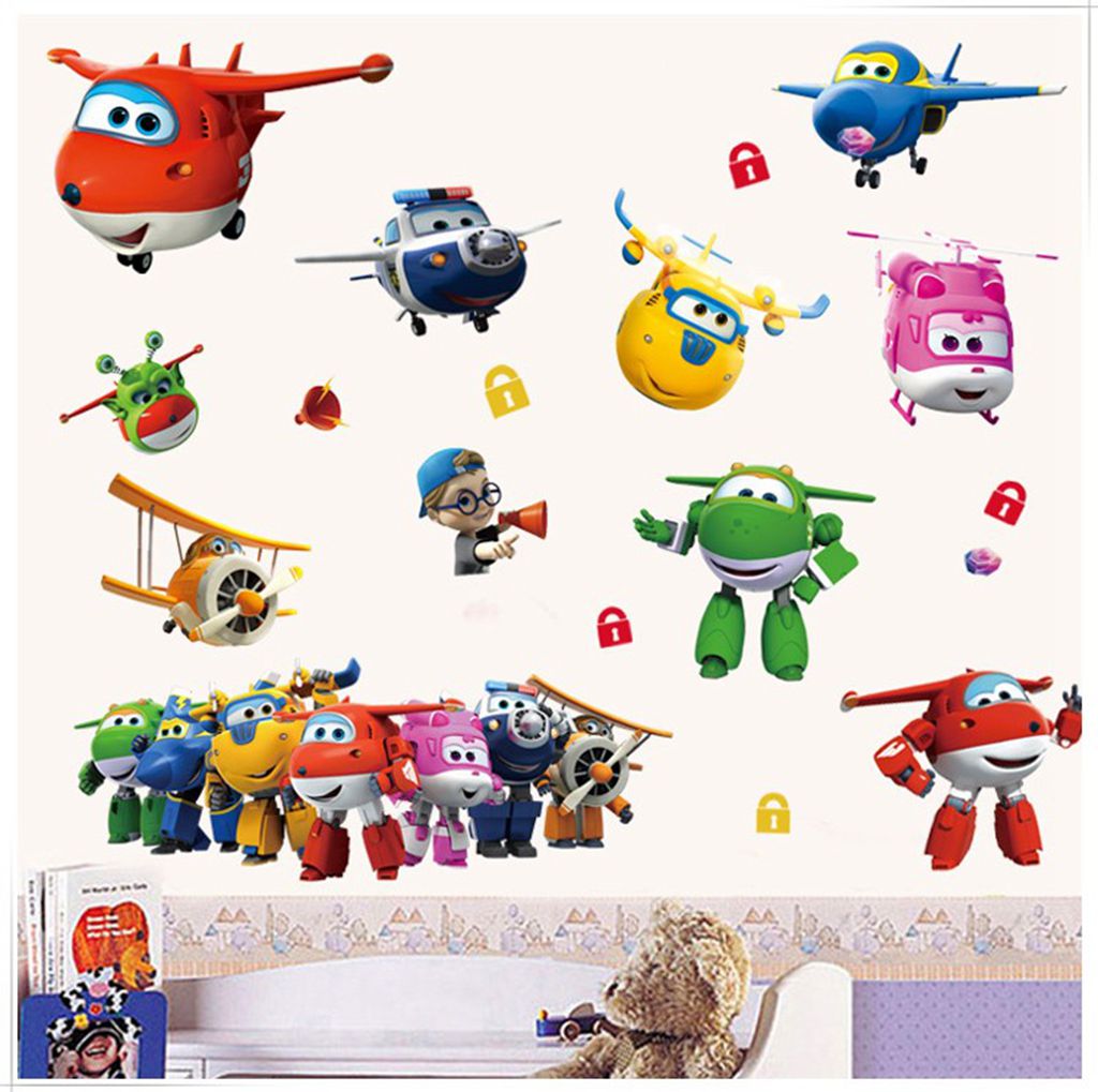 Hot Cartoon Super Wings Deform – Baby Nursery Package recenzja i cena