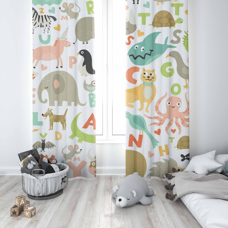Zasłony do pokoju dziecięcego  – Baby Nursery Youtube recenzja i cena