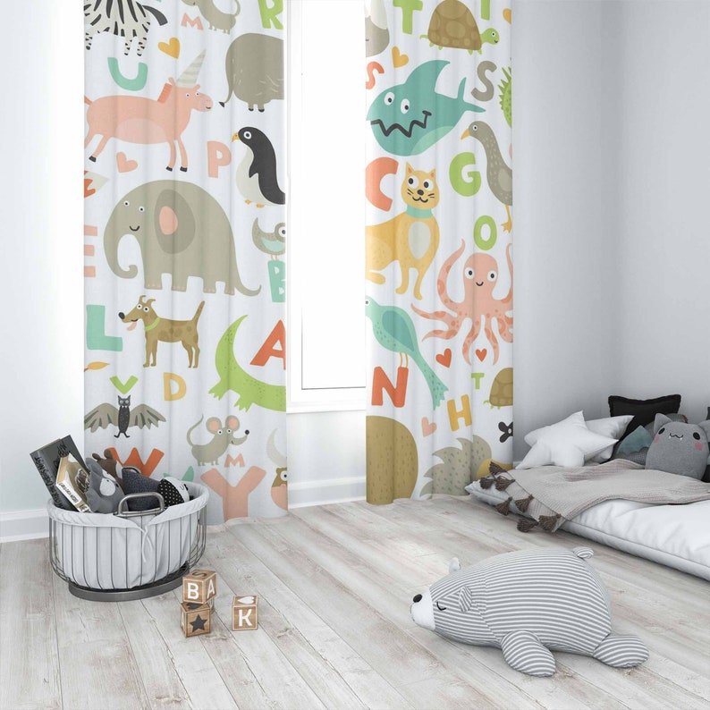 Zasłony do pokoju dziecięcego  – Baby Nursery Youtube recenzja i cena