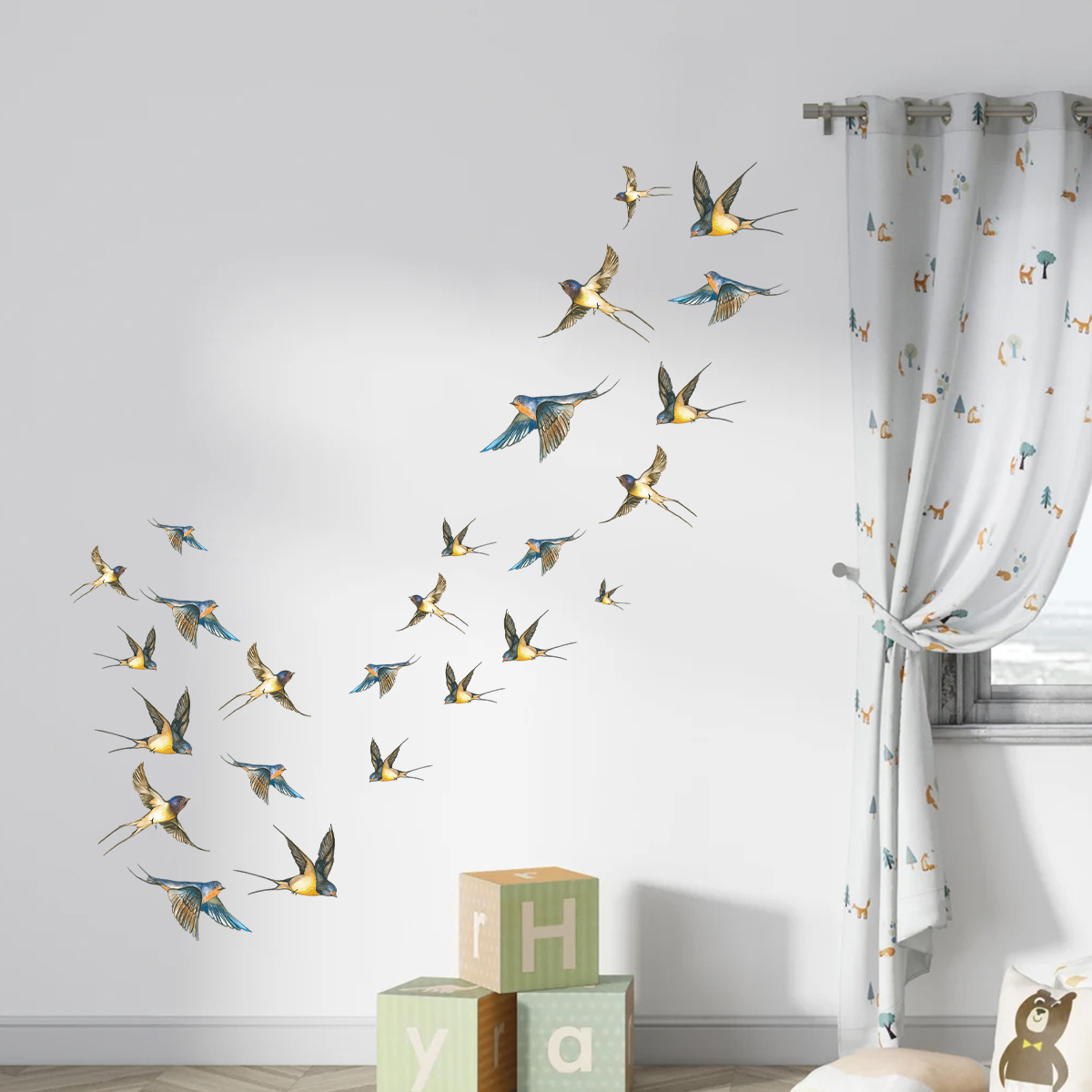 4 szt. Akwarelowe wielokolorow – Baby Nursery Accessories recenzja i cena