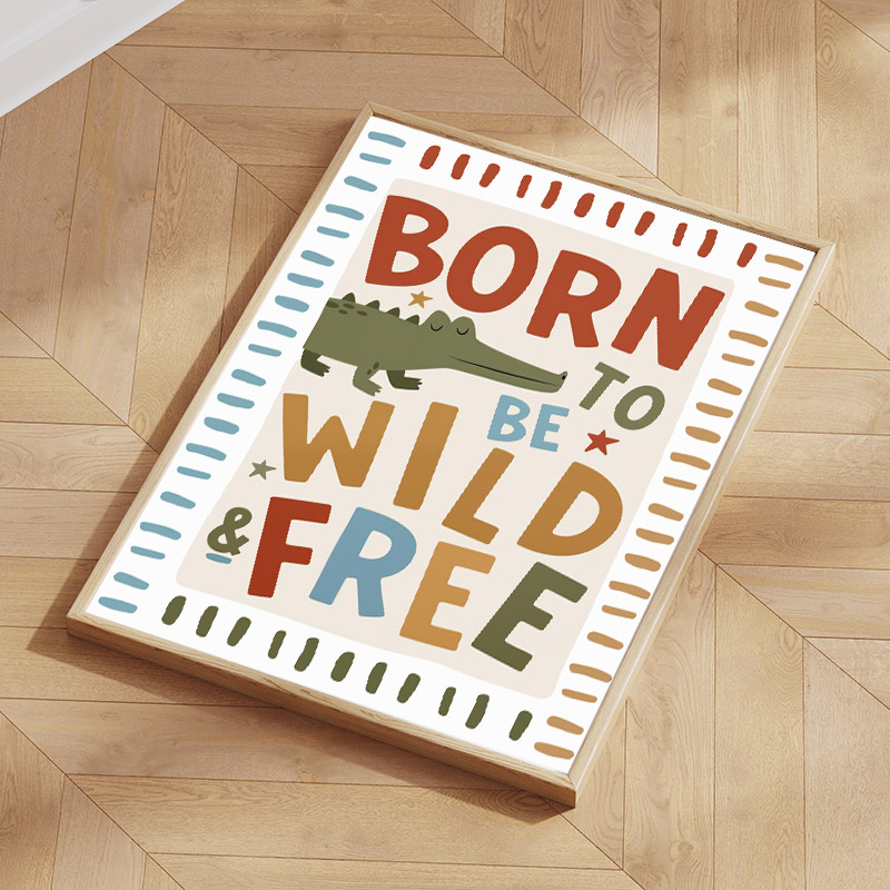 Zabawne Kreskówkowe Zwierzęta  – Baby Nursery Paintings recenzja i cena