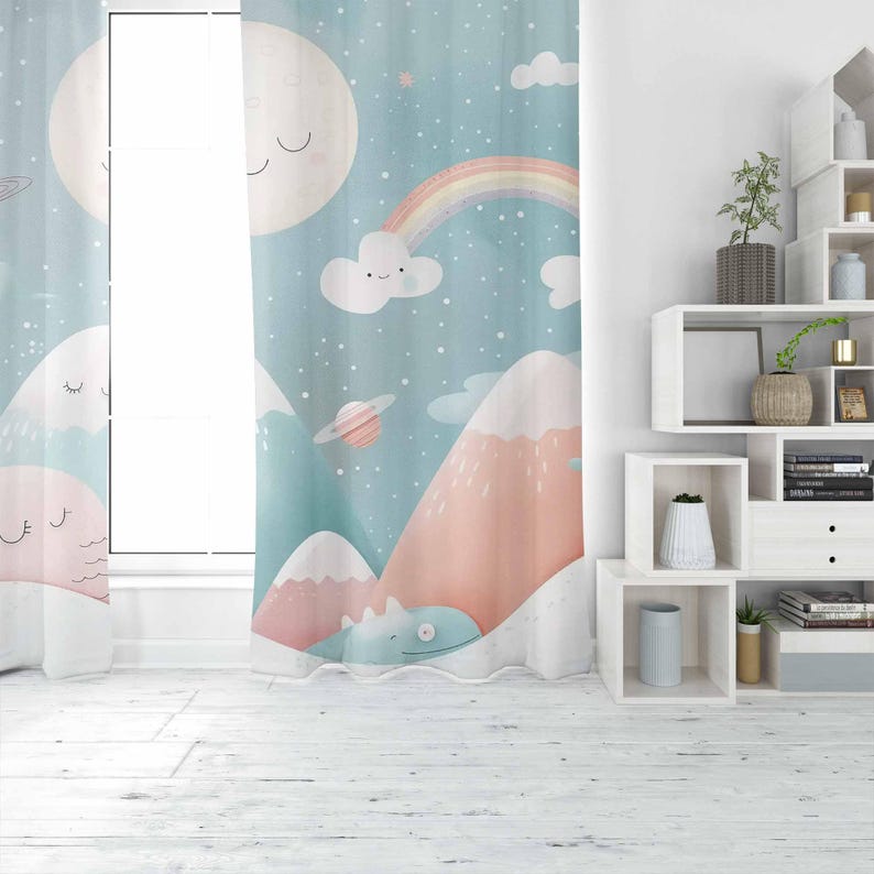 Zasłony do pokoju dziecięcego  – Baby Nursery Youtube recenzja i cena