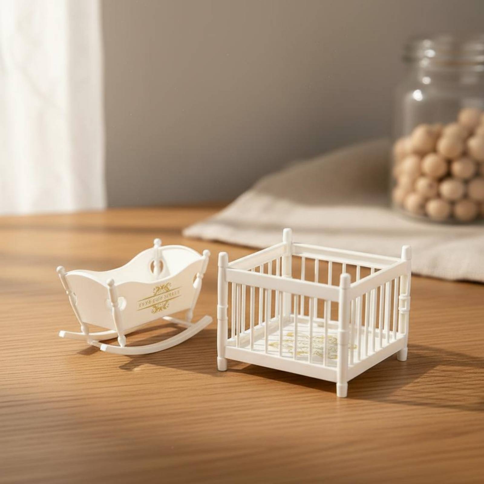2-częściowy zestaw miniaturowe – Baby Nursery Furniture Sets recenzja i cena