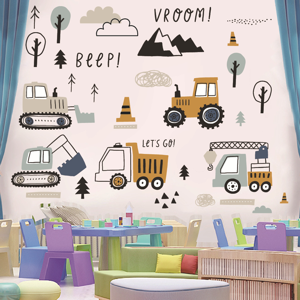 Kreskówka Koparka Inżynieria S – Baby Nursery Package recenzja i cena