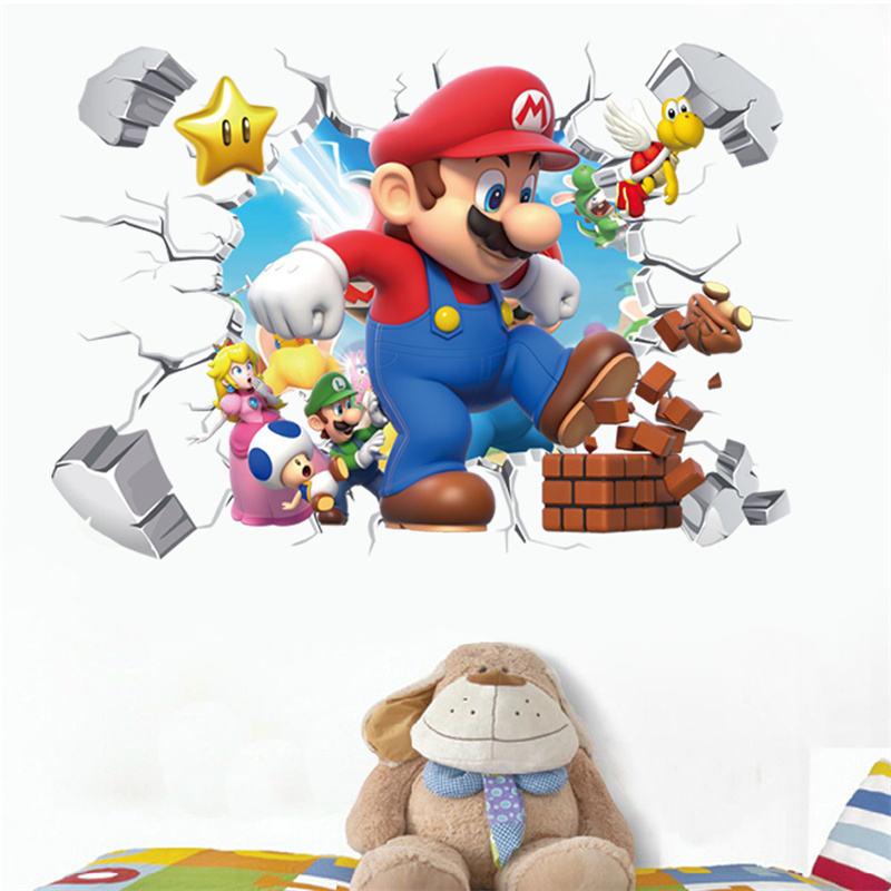 Naklejki ścienne 3D z postacia – Baby Nursery Diy recenzja i cena