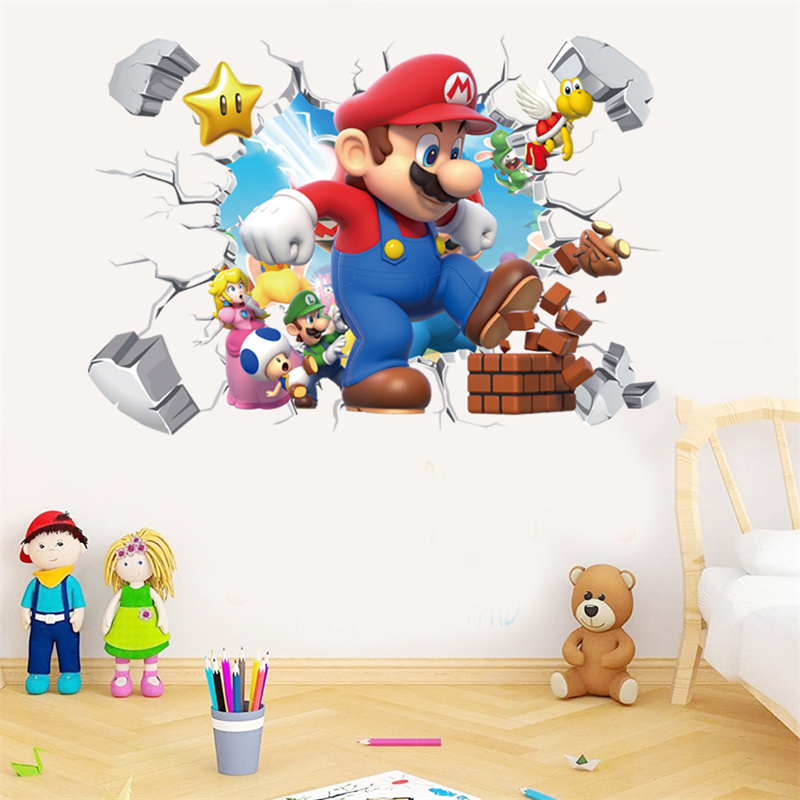 Naklejki ścienne 3D z postacia – Baby Nursery Diy recenzja i cena