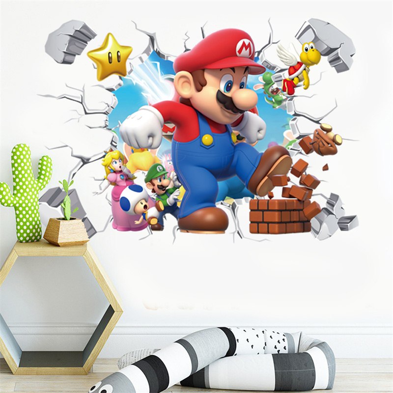 Naklejki ścienne 3D z postacia – Baby Nursery Diy recenzja i cena