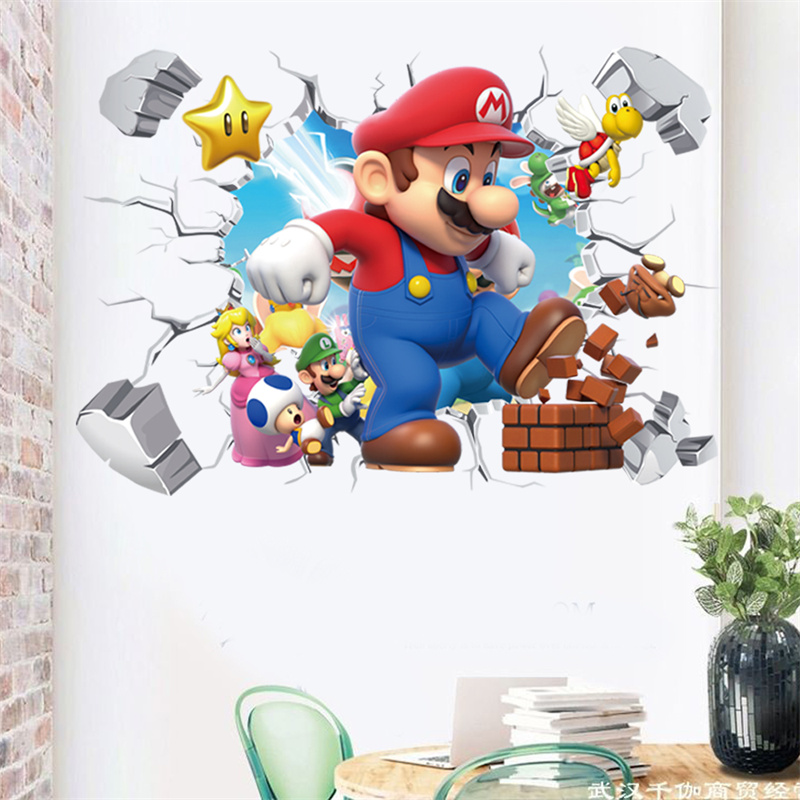 Naklejki ścienne 3D z postacia – Baby Nursery Diy recenzja i cena