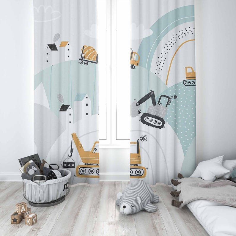 Zasłony do pokoju dziecięcego  – Baby Nursery Youtube recenzja i cena
