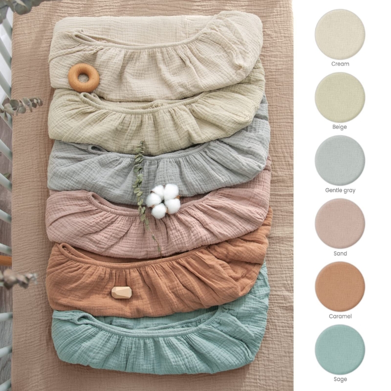 Miękkie, oddychające muślinowe – Baby Nursery Bed recenzja i cena