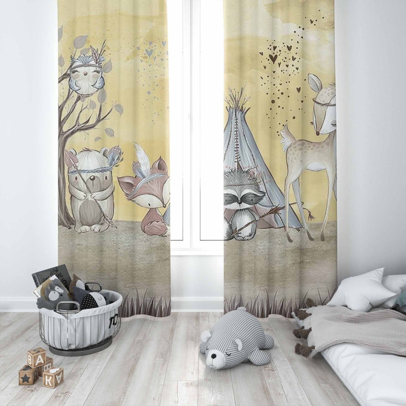 Zasłona do pokoju dziecięcego  – Baby Nursery Youtube recenzja i cena