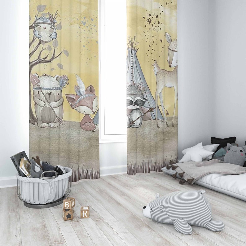 Zasłona do pokoju dziecięcego  – Baby Nursery Youtube recenzja i cena