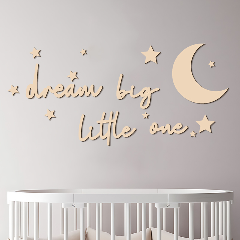 Dream Big Little One Drewniane – Baby Nursery Package recenzja i cena