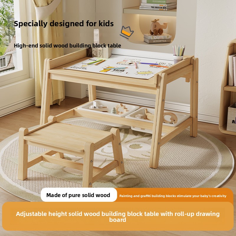 Stoły i krzesła z litego drewn – Baby Nursery Chair recenzja i cena