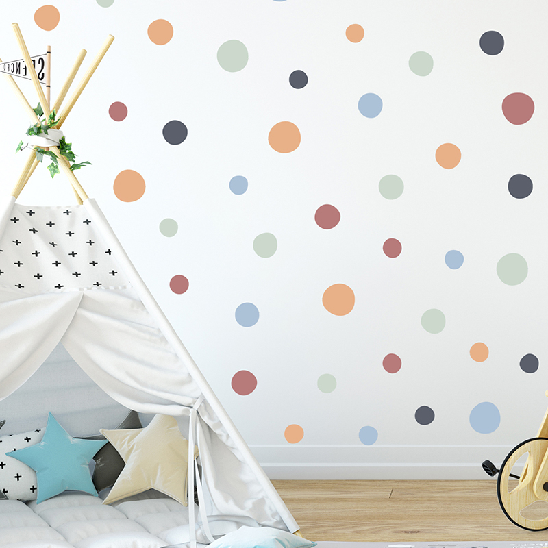 60 sztuk/zestaw kropki nieregu – Baby Nursery Furniture Sets recenzja i cena
