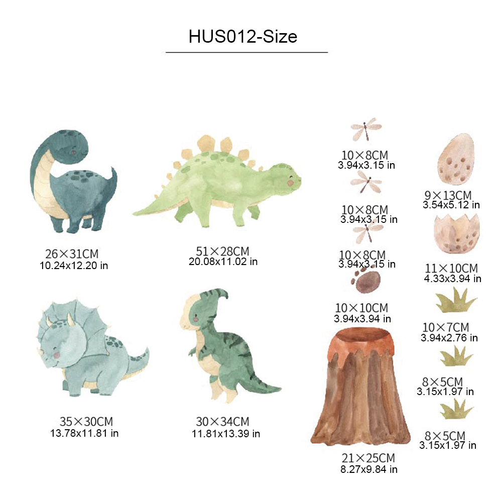 Naklejki ścienne z dinozaurami – Baby Nursery Accessories recenzja i cena