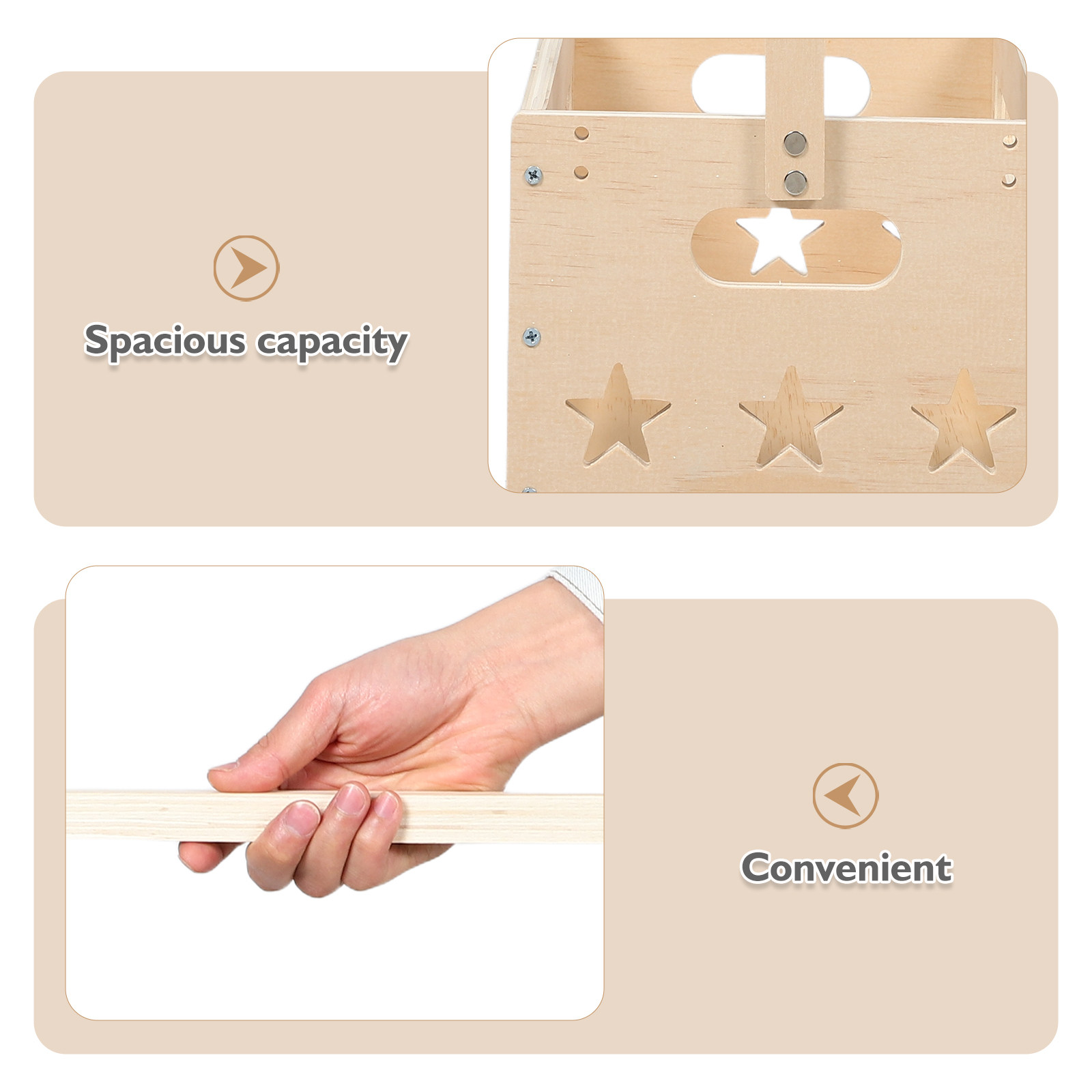 Drewniana skrzynia do przechow – Baby Nursery Unisex recenzja i cena