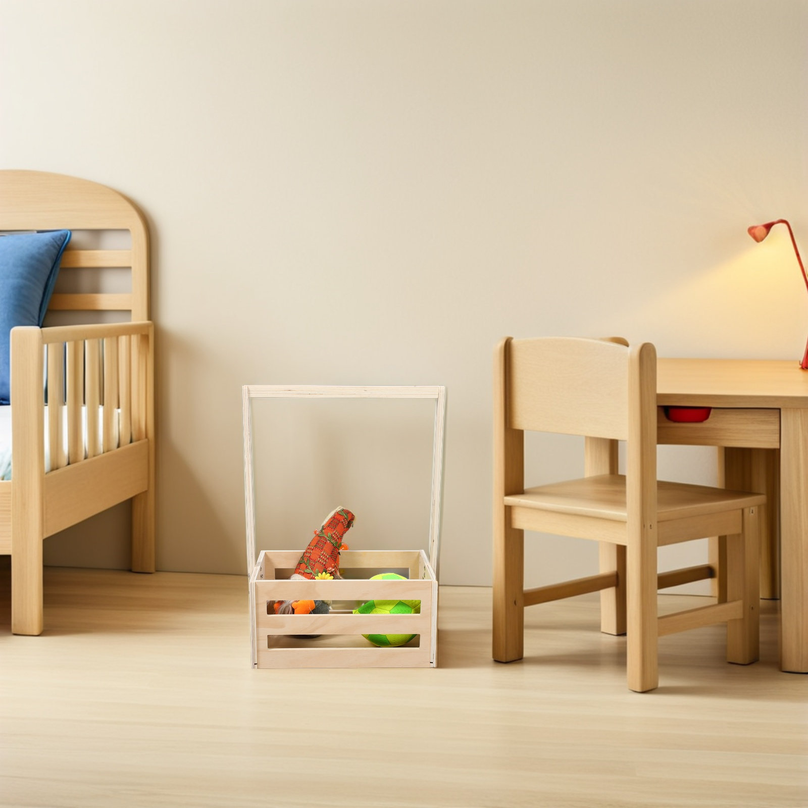 Drewniana skrzynia do przechow – Baby Nursery Unisex recenzja i cena