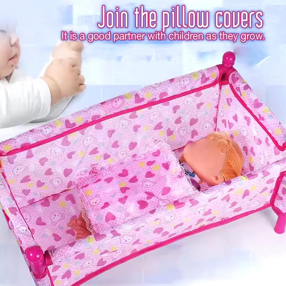 Łóżeczko dla lalek, symulacja  – Baby Nursery Bed recenzja i cena