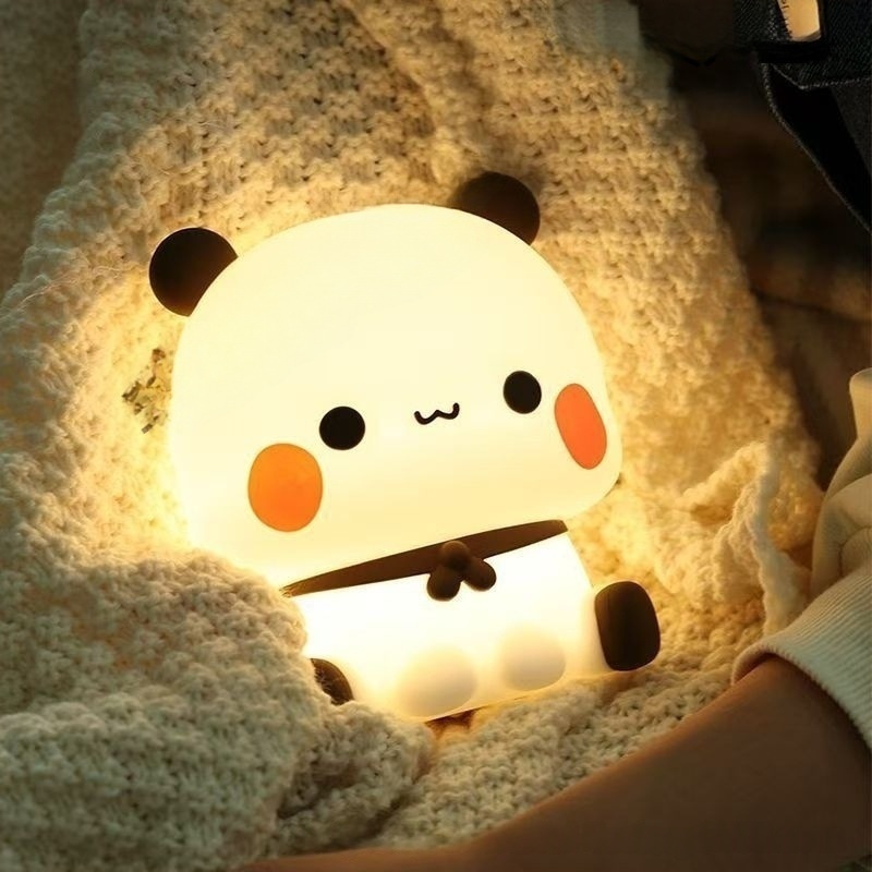 Lampka Nocna LED Panda, Urocza – Baby Nursery Dolls recenzja i cena