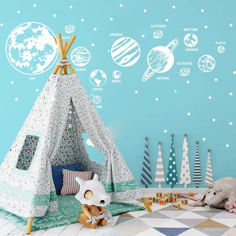 Duże planety Układ Słoneczny k – Baby Nursery Package recenzja i cena