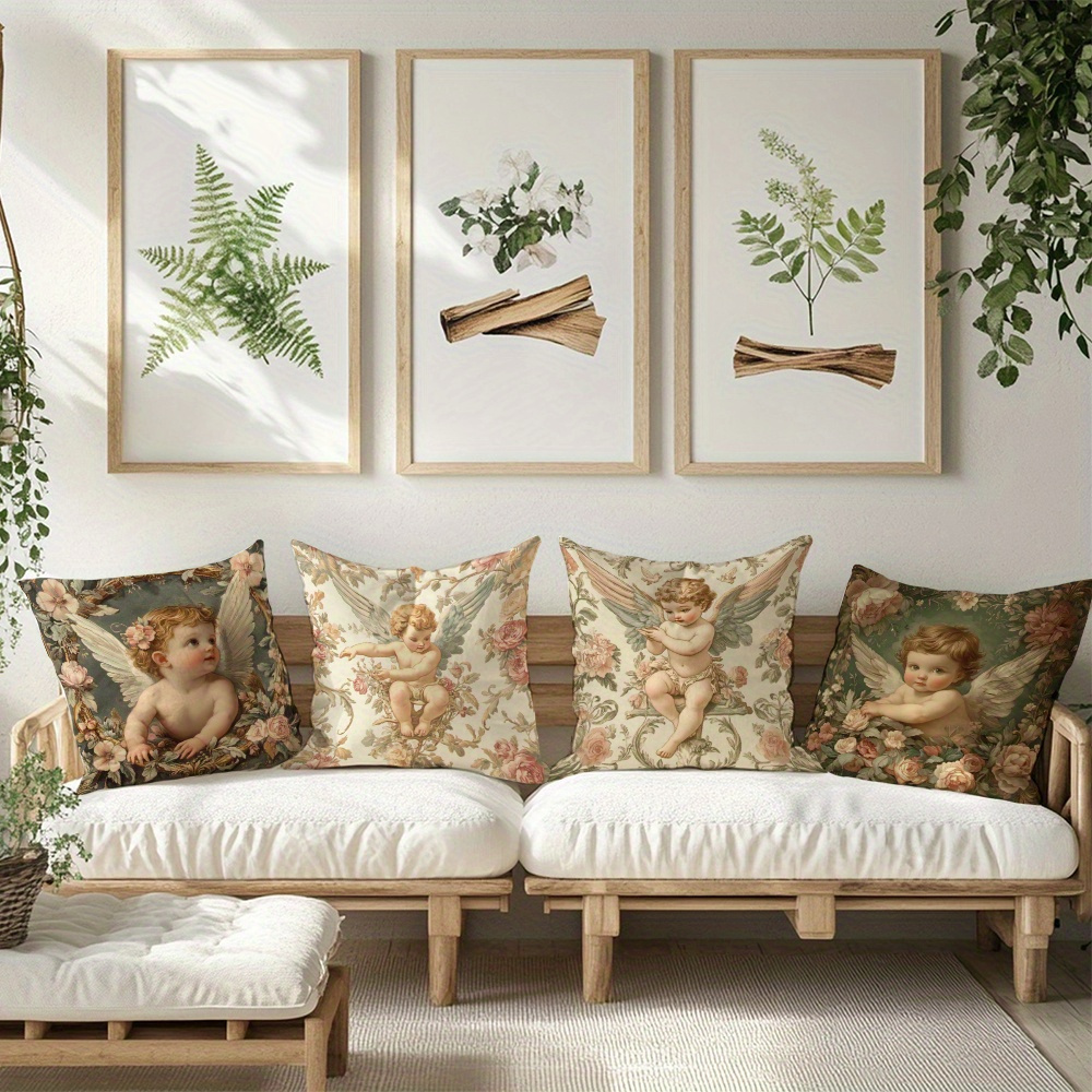 Zestaw 4 poszewek na poduszki  – Baby Nursery Pillow recenzja i cena