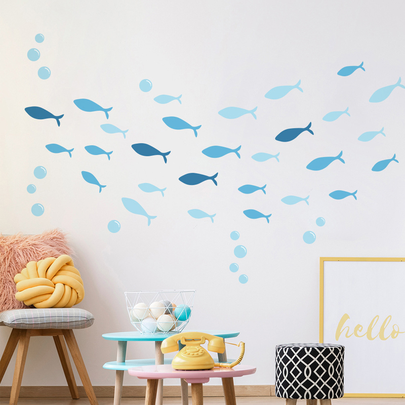 42 sztuk/zestaw niebieska ryba – Baby Nursery Furniture Sets recenzja i cena