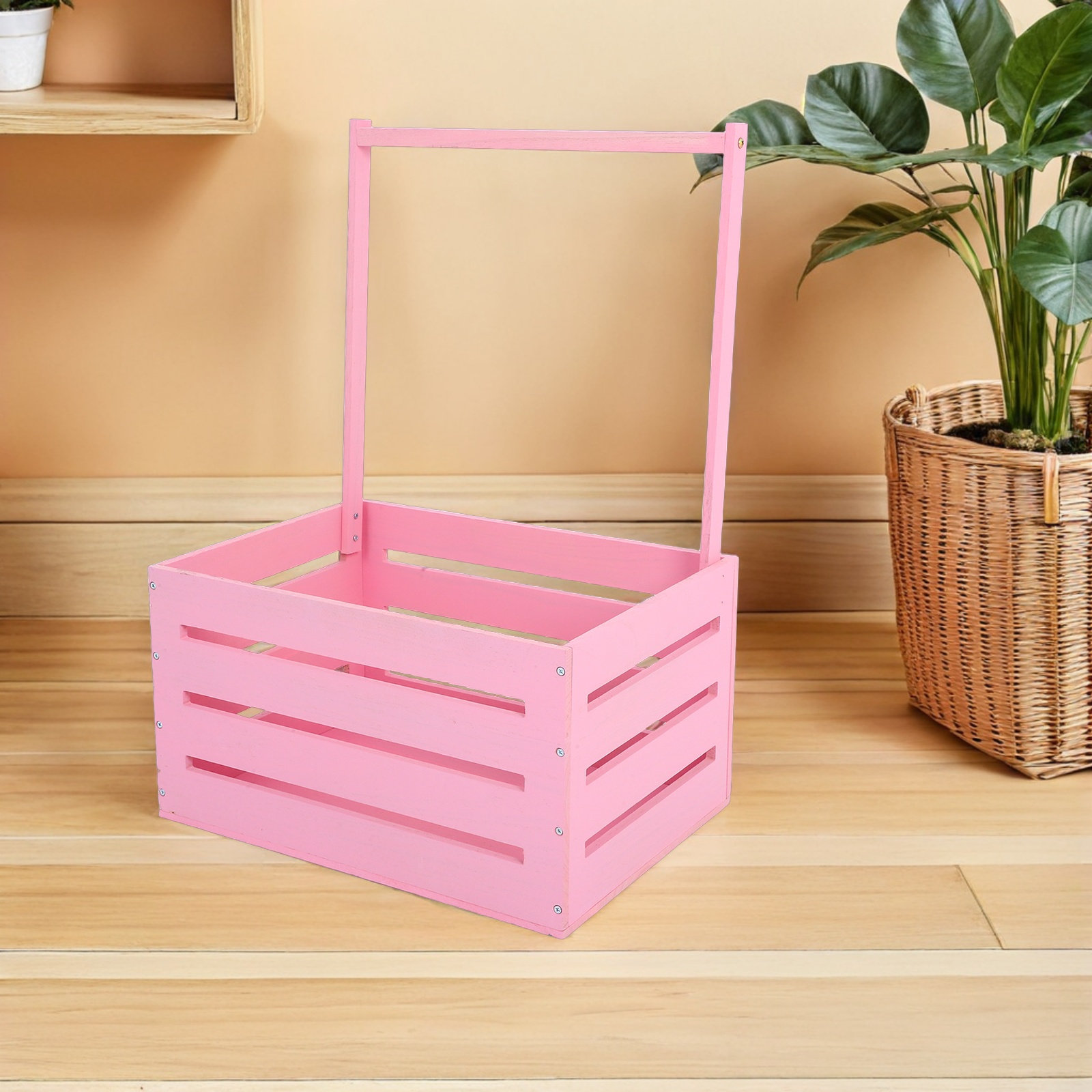 1 szt. Drewniany kosz na ubran – Baby Nursery Laundry Basket recenzja i cena
