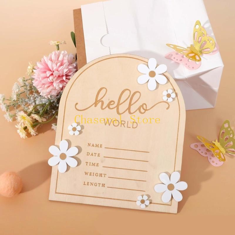 Drewniana tabliczka z imieniem – Baby Nursery Unisex recenzja i cena