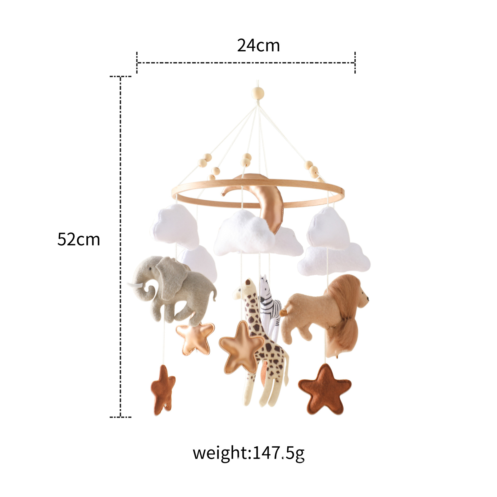 Gorąca sprzedaż Nordic Handmad – Baby Nursery Bed recenzja i cena
