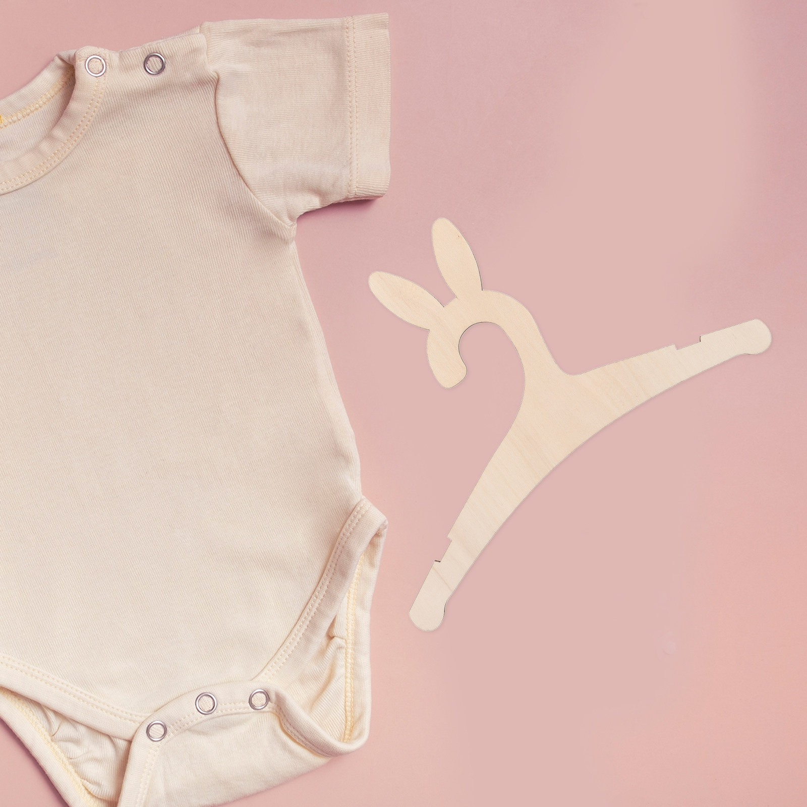 5 szt. drewnianych wieszaków n – Baby Nursery Diy recenzja i cena