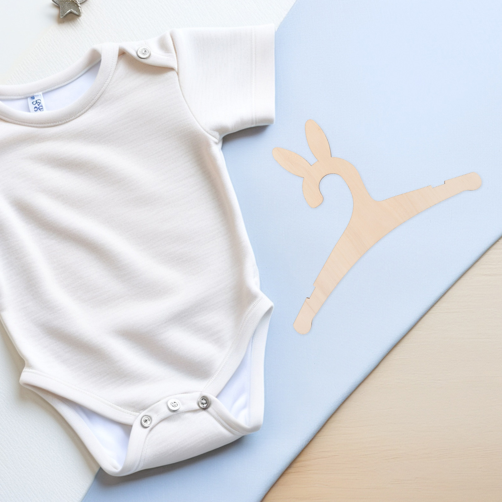 5 szt. drewnianych wieszaków n – Baby Nursery Diy recenzja i cena